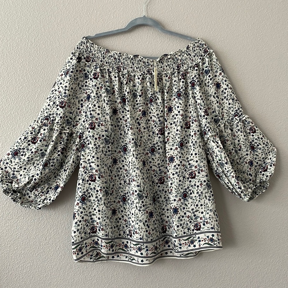 Floral Off Shoulder Top